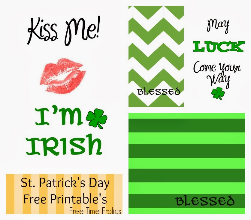 St. Patricks Day Printable - Free Time Frolics