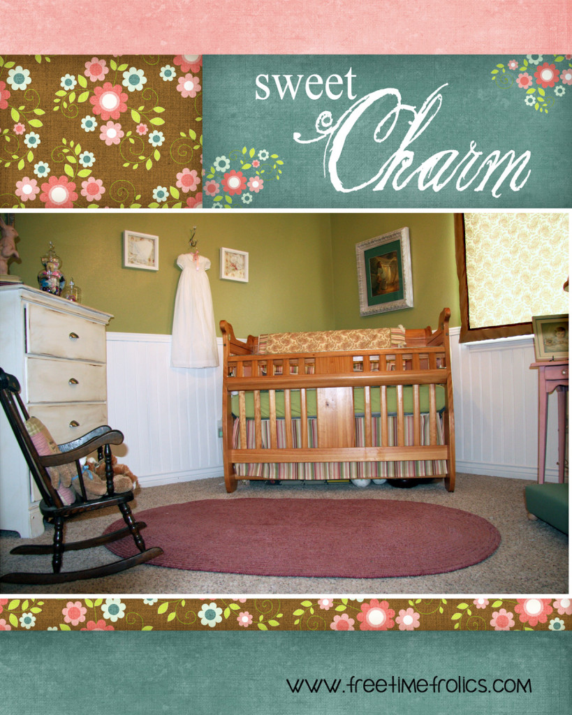 baby girl bedroom decor www.freetimefrolics.com