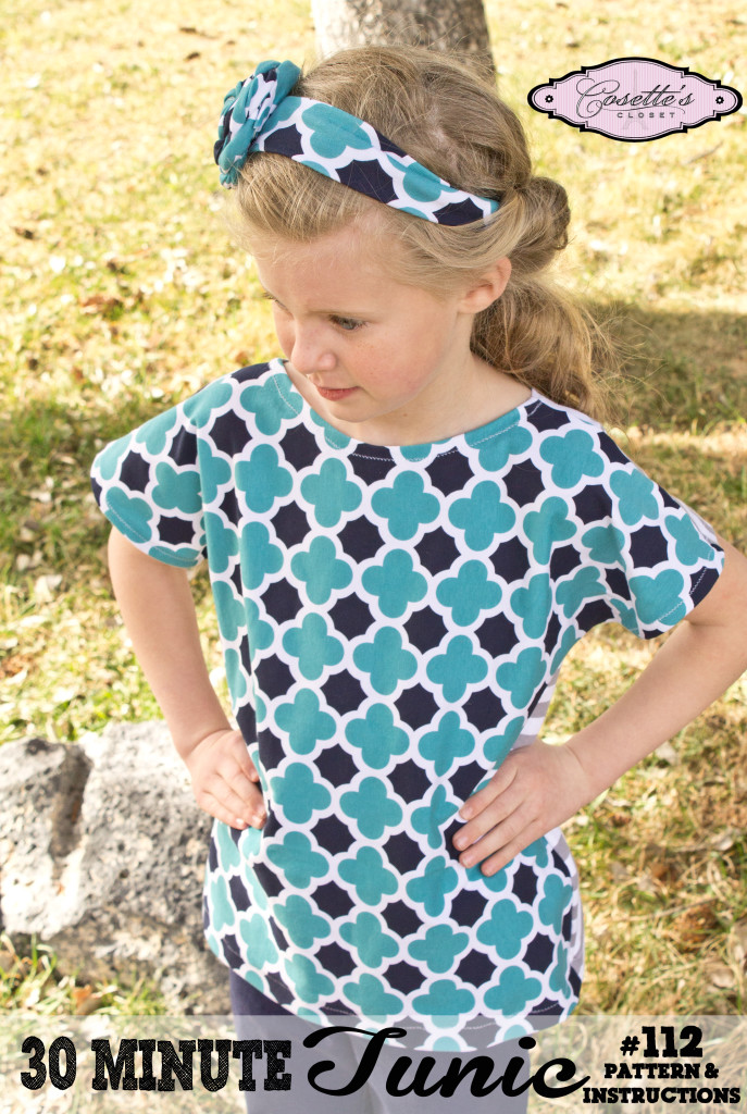 30 minute tunic sewing pattern www.freetimefrolics.com