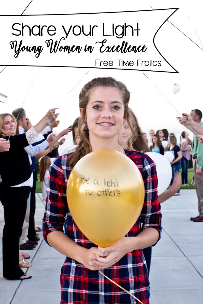 seek light young women in excellence www.freetimefrolics.com #LDS #embark #youngwomen 