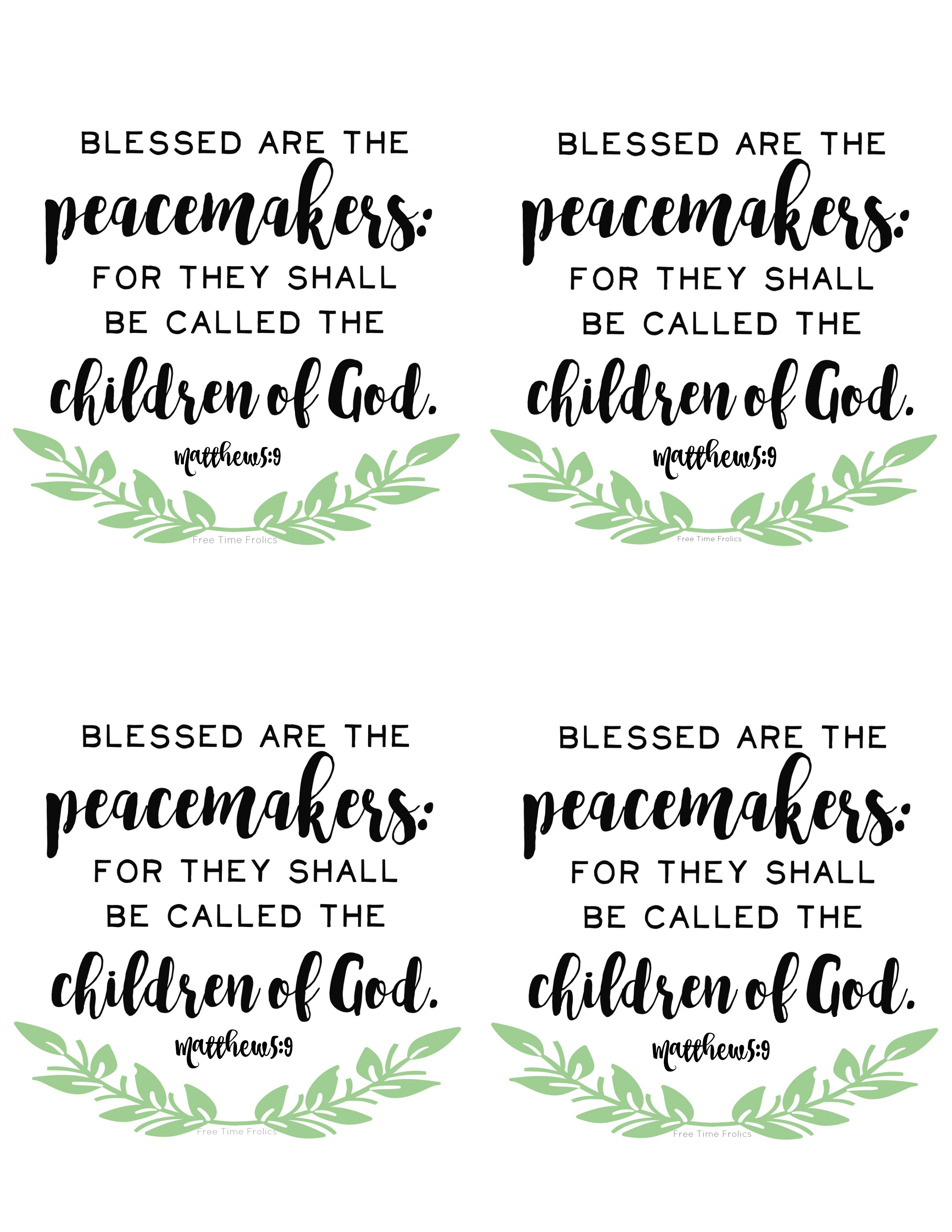 Peacemakers mini