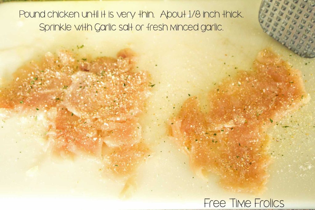 Chicken dinner www.freetimefrolics.com