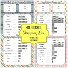 Back to School Blast! Shopping List {Free Printable} + Giveaway