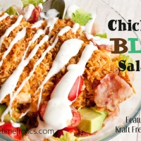 Chicken BLT Salad + Kraft Fresh Take = Delicious!
