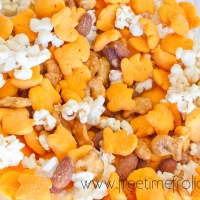 Goldfish Cheese Puffs {Snack Mix}