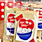 Vintage Popcorn Valentine Printable