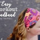 Easy 4 step Workout Headband