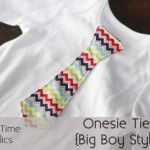 Onesie Neckties {Big Boy Style}