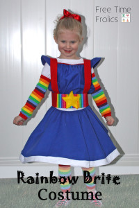 Rainbow Brite costume diy www.freetimefrolis.com