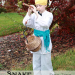 {No Sew} Snake Charmer Costume, How to