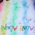 Rainbow Snow