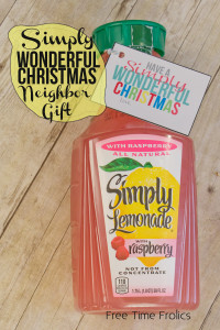 simply Lemonade Neighbor gift www.freetimefrolics.com