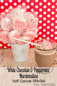 chocolate dipped marshmallows www.freetimefrolics.com #hotcocoa