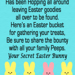 Secret Easter Bunny + Free Printable