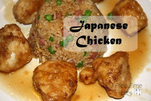 Japanese Chicken recipe www.freetimefrolics.com
