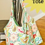 Tag Along Tote Bag Tutorial + Giveaway