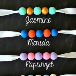 Princess Bead Necklaces {Steph from Crafting in the Rain}