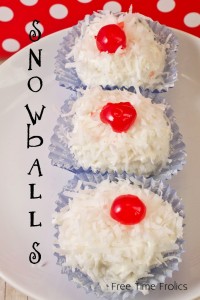 NIlla wafer snowball treats www.freetimefrolics.com #recipe