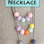 Fimo Clay Bead Necklace