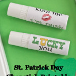 St. Patrick’s Day Lip Balm Labels {Free Printable}