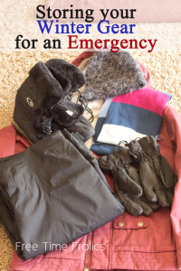 how to store yoru winter gear www.freetimefrolics.com