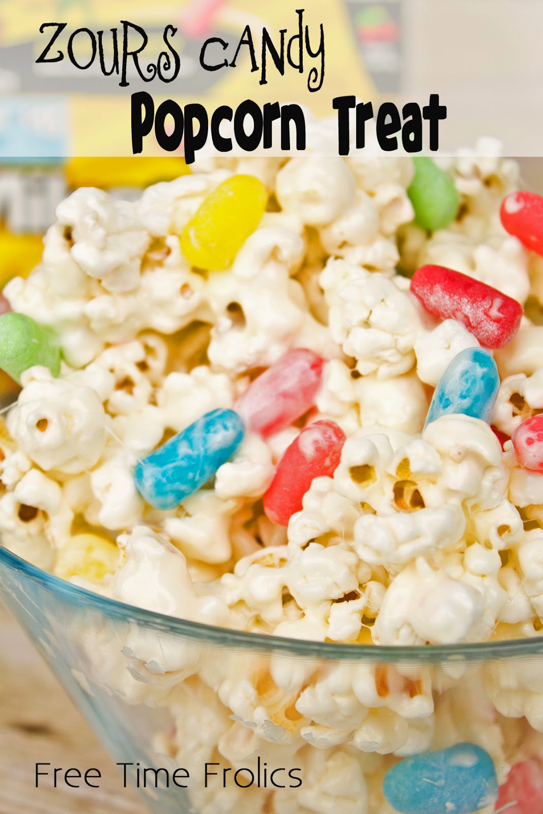 Zours Candy Marshmallow Popcorn Snack - Free Time Frolics