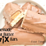 Homemade Knock Off Peanut Butter Twix Bars {Recipe}