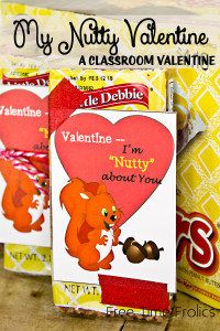 Nutty Valentine printable www.freetimefrolics.com