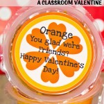 Orange you glad, Valentine Printable