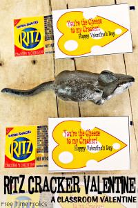 ritz cheese and crackers valentine printable www.freetimefrolics.com