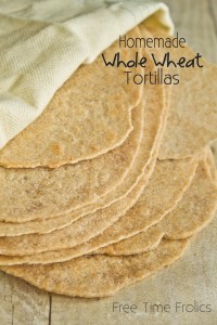 whole wheat tortillas www.freetimefrolics.com