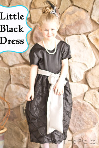 little black dress idea www.freetimefrolics.com