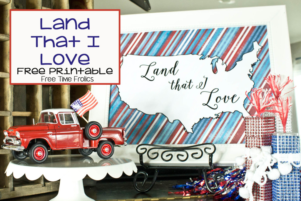 Free Patriotic Printable www.freetimefrolics.com