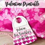 Friendship is in the bag Valentine printable