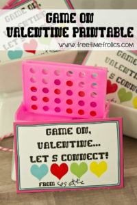 valentine game on printable just add a mini game for your valentine this year. www.freetimefrolics.com