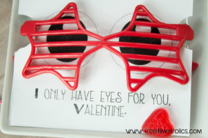 valentines for kids classrooms. Just add sunglasses www.freetimefrolics.com